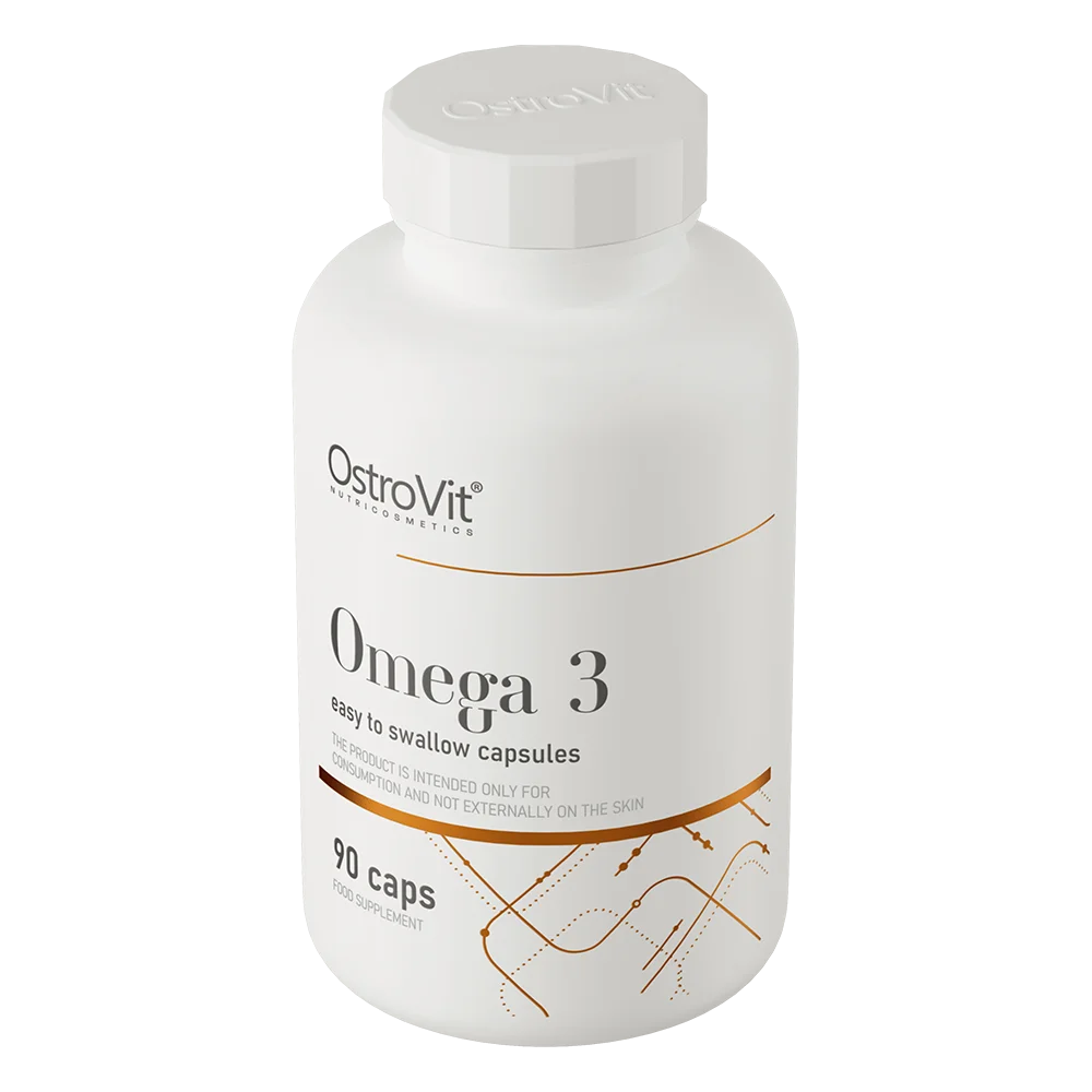 High quality omega 3: 90 easy-to-swallow capsules / supplements / healthy fats / omega 3 / ostrovit
