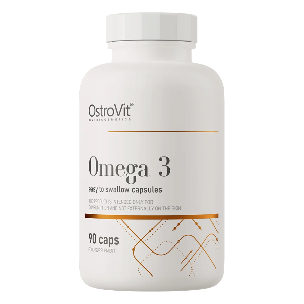 High quality omega 3: 90 easy-to-swallow capsules / supplements / healthy fats / omega 3 / ostrovit