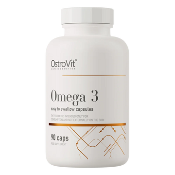 High quality omega 3: 90 easy-to-swallow capsules / supplements / healthy fats / omega 3 / ostrovit