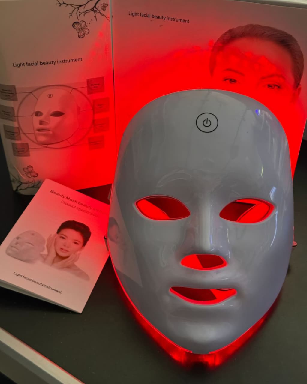 Kit Terapia LED Profesional	Rostro y Cuello (Envío Gratuito)